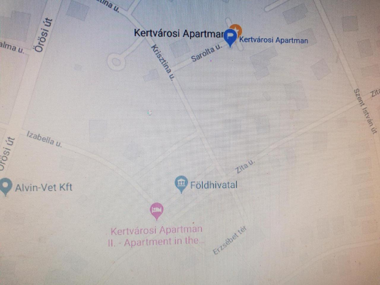 Kertvarosi Apartman Tiszaújváros Exterior foto